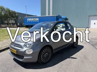 Fiat 500C 0.9i TwinAir Turbo Lounge 81 PK. Als nieuw rijdende auto van de tweede eigenaar !!! Alle k