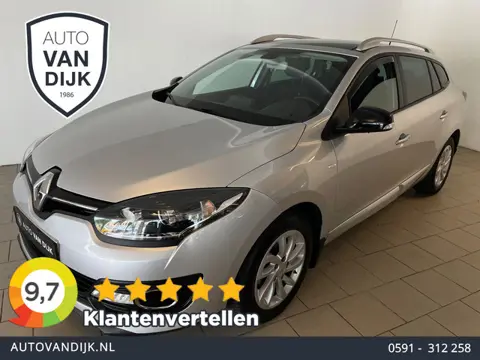 Renault Mégane Estate 1.2 TCe Limited AIRCO NAVI CRUISE PANO ELEK RAMEN CENT VERG VELGEN TREKHAAK PR