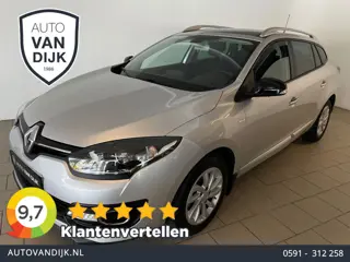 Renault Mégane Estate 1.2 TCe Limited AIRCO NAVI CRUISE PANO ELEK RAMEN CENT VERG VELGEN TREKHAAK PR