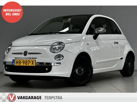 Fiat 500 1.2 Naked /D-Riem Verv. 181.000KM! /Trekhaak! /15"LMV /Pano-Dak /Airco /Elek. pakket /Radio