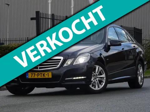 Mercedes-Benz E-klasse Verkocht! Verkocht!