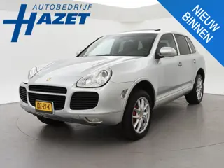 Porsche Cayenne 4.5 TURBO V8 450 PK *127.686 KM* + APPLE CARPLAY | SCHUIFDAK | LUCHTVERING