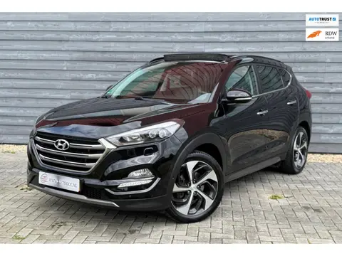 Hyundai Tucson 1.6 T-GDi PREMIUIM 4WD PANO NAVI LEDER VOL OPTIES