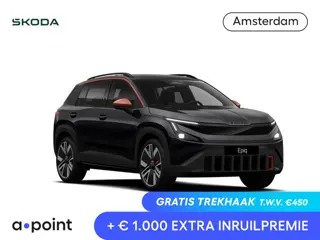 Skoda Epiq First Edition 56 kWh 211 pk | Light & View | Trekhaak afneembaar