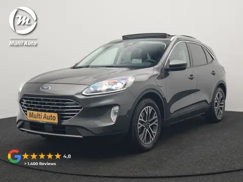 Ford Kuga 2.5 Titanium X Plug In Hybrid 225pk dealer O.H PHEV | Trekhaak af Fabriek | Panodak | Adap