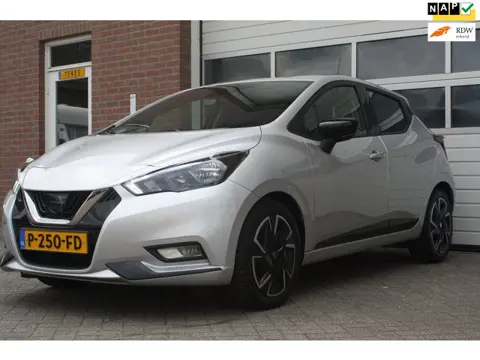 Nissan Micra 1.0 IG-T N-Design GARANTIE, Airco, Onderhoud Boekje, 5 Deurs, Getint Glas, Spraak, Line