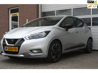 Nissan Micra 1.0 IG-T N-Design GARANTIE, Airco, Onderhoud Boekje, 5 Deurs, Getint Glas, Spraak, Line