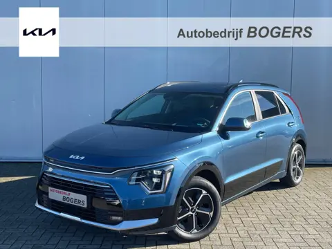 Kia Niro 1.6 GDi Hybrid DynamicPlusLine Navigatie, Schuifdak, Leder, Head Up Display, LED, Afn.Trekh