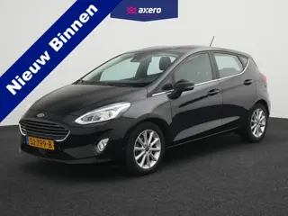 Ford Fiesta 1.0 EcoBoost Titanium 4-2018 • 74 kW / 101 PK • Benzine • Automaat • Stoel & Stuurverwar