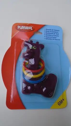 BABY SPEELGOED GIRAF PAARS NIEUW