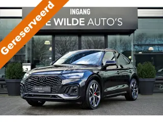 Audi Q5 Sportback 55 TFSI e S-line Competition 367pk Pano Luchtvering Trekhaak B&O Carbon Matrix