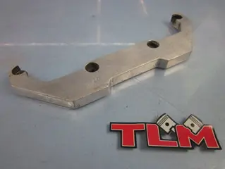 Used klepdekselbeugel vierkant chrome  B