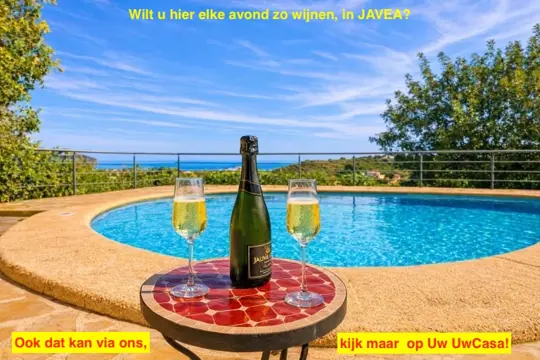 Uw eigen Villa met zwembad en zeezicht in JAVEA met ook