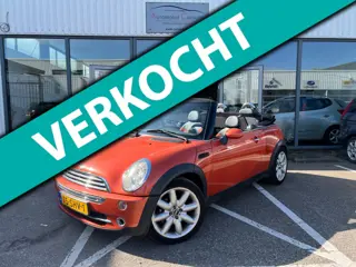 Mini Cabrio 1.6 Cooper Pepper AIRCO | STOELVERWARMING | CRUISE CONTROL | ONDERHOUDSHISTORIE | APK |