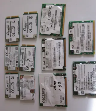 Diverse WLAN-Kaarten