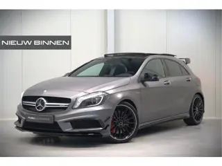 Mercedes-Benz A-Klasse AMG 45 4MATIC | Magno | Stoelverwarming | Panoramadak | Aero Pack | Kuipstoel