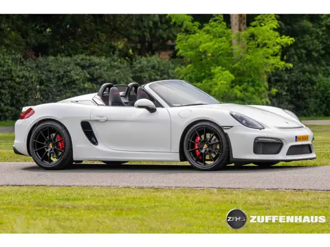 Porsche Boxster Spyder Carbon seats leder dash Bose NL auto dealeronderhouden