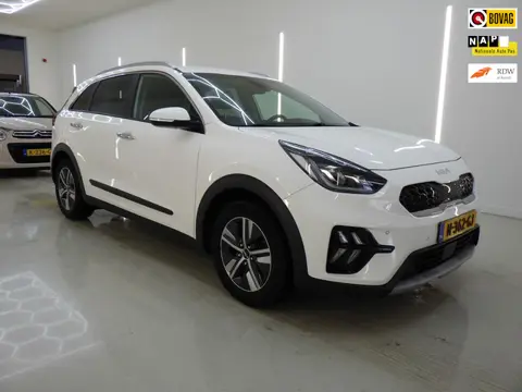 Kia Niro 1.6 GDi Hybrid DynamicPlusLine+Led+Vitrual+Volleder+stoel/stuur-verw+breed-Navigatie+camera