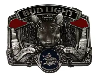Buckle " Bud Light " Bier
