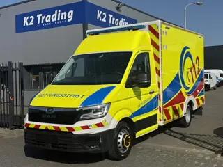 MAN TGE 180 50 180pk Automaat 50 AMBULANCE INCL STRYKER BRANCARD VB Luchtvering