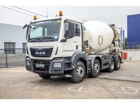 MAN TGS 32.360 BB+MIXER 9M³ (bj 2016, automaat)