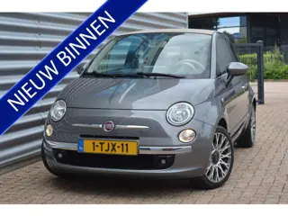 Fiat 500C 0.9 TwinAir Lounge Cabrio/Carplay/Leder/Org.NL