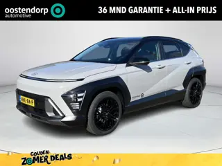 Hyundai Kona 1.6 GDI HEV Premium | 19" Glossy Black velgenset |  Stoelverwarming & ventilatie | 360°
