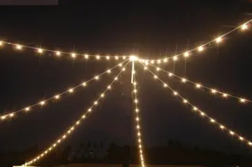 Feestverlichting prikkabel voor in partytent 14 meter