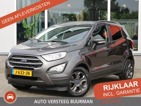 Ford EcoSport 1.0 EcoBoost Trend Ultimate 1e Eigenaar, Trekhaak, Voorruit- en Stuurverwarming, Stoel