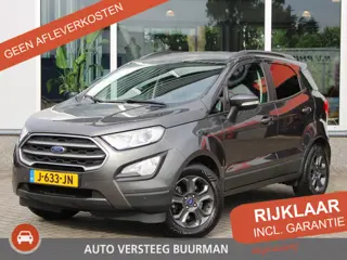 Ford EcoSport 1.0 EcoBoost Trend Ultimate 1e Eigenaar, Trekhaak, Voorruit- en Stuurverwarming, Stoel
