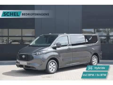 Ford Transit Custom 340 2.5 PHEV L2H1 Limited 232pk 9 Zits - Keyless - ACC - Blindspot - Camera - Ca
