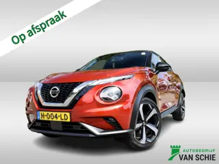 Nissan Juke 1.0 DIG-T Premiere Edition 2e-Eig. & Dealer-Onderh. BOVAG-Garantie. NL-Auto.