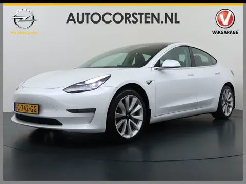 Tesla Model 3 Long Range AWD 75kWh Facelift Warmtepomp Lmv 19" AutoPilot Leder Panoramadak Adaptive-