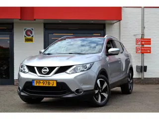 Nissan QASHQAI 1.6 N-Connecta, 163 Pk, Clima, Navi, Camera, Pdc V+A, Trekhaak, Panodak, NL-auto, 1e 