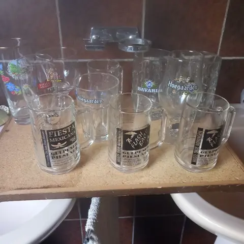 Bierpullen - 11 verschillende