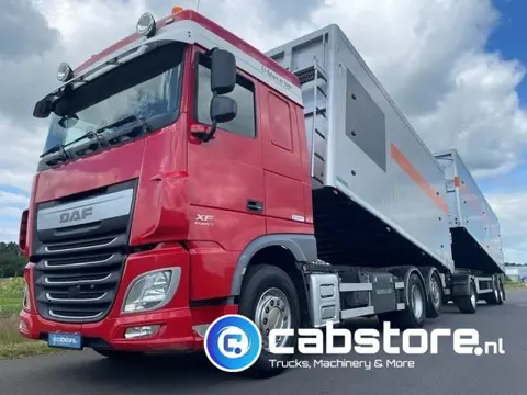 DAF XF 460 FAR 6x2 Euro 6 Bulthuis ALU Kipper - Bouwjaar 2015 - Space Cap + Bulthuis AATA 07 ALU Kip