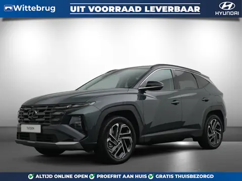 Hyundai Tucson 1.6 T-GDI HEV Premium Full Hybride Automaat met Lederen bekleding, Navigatie en 360 g