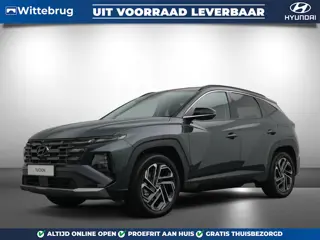 Hyundai Tucson 1.6 T-GDI HEV Premium Full Hybride Automaat met Lederen bekleding, Navigatie en 360 g