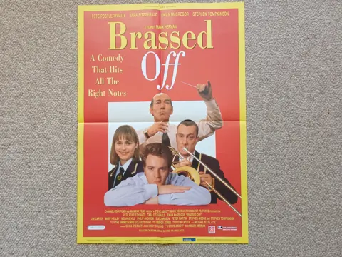 BRASSED OFF filmposter.