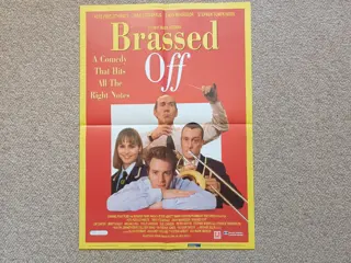 BRASSED OFF filmposter.