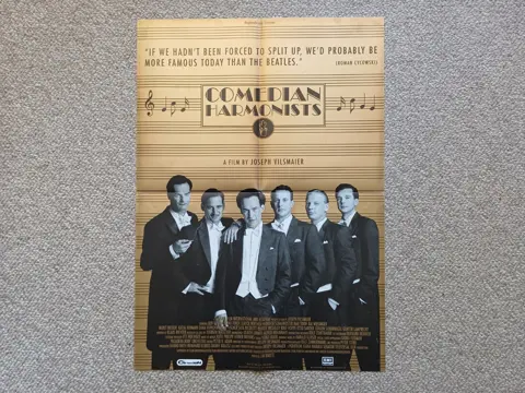 COMEDIAN HARMONISTS filmposter.