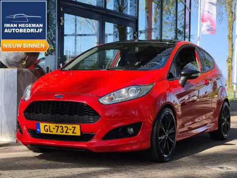 Ford Fiesta 1.0 EcoBoost Red Edition 140PK | Recaro-stoelen | Climate Control | Navigatie | 17 inch 