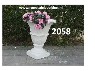 Bloembak / plantenbak tulpmodel. nr 2058