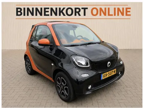 Smart Fortwo cabrio 1.0 Turbo Passion 2016 | 46.120 km | Dealeronderhouden | Navi | Stoelverwarming