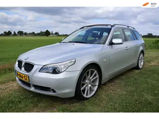 BMW 5-serie Touring 525i Executive|Automaat|Panodak|Trekhaak|Leer|Full options!