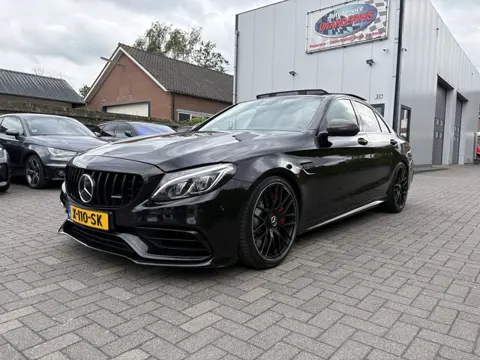Mercedes-Benz C-Klasse AMG 63 S PANO / Schaalstoelen / Sfeerverlichting / Facelift / Carbon Pano / S