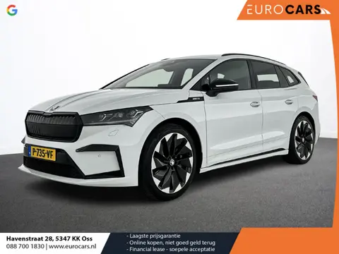 Skoda Enyaq iV 80 Sportline  Navigatie Climate Pack Camera DAB Led Lichtmetalen Velgen Parkeer senso