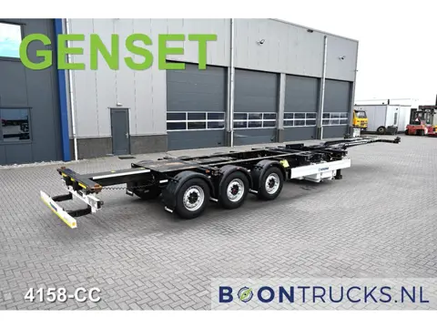 Krone SD + GENSET (957 HOURS) | 2x20-30-40-45ft HC * 2x LIFT AXLE * DISC BRAKES * APK 06-2027