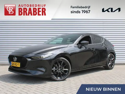 Mazda 3 2.0 e-SkyActiv-X M Hybrid 6MT 186PK Exclusive-line | Leder | Heads-Up Display | Keyless | Bo