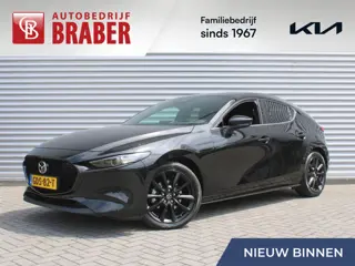 Mazda 3 2.0 e-SkyActiv-X M Hybrid 6MT 186PK Exclusive-line | Leder | Heads-Up Display | Keyless | Bo